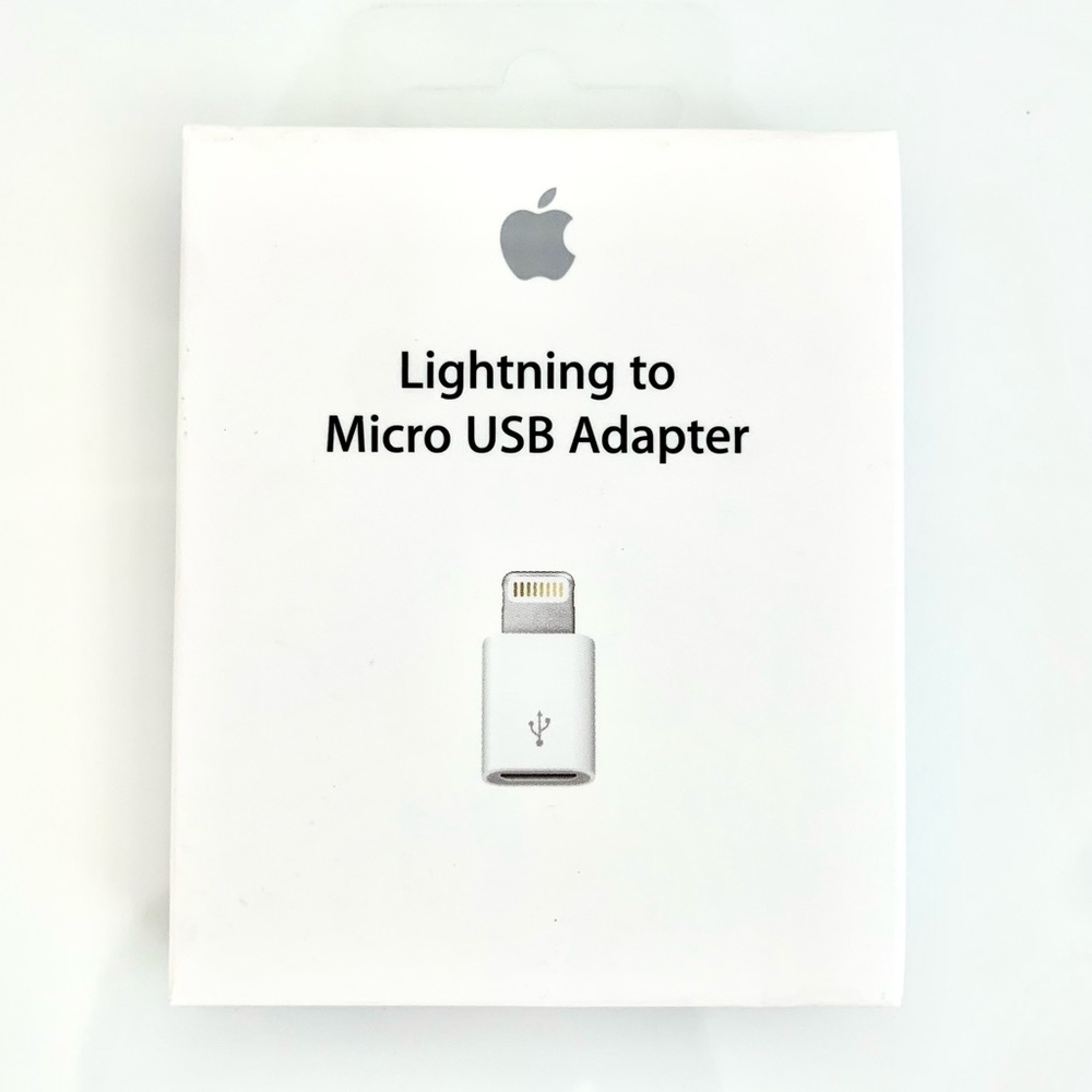 SOLD!! Genuine OEM Apple Lighting to Micro USB Adapter